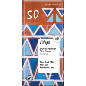 Vivani Chocolade Dark Milk 50 80g