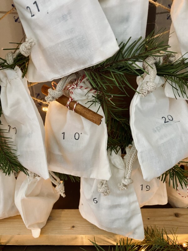 Houten Adventskalender met Thee