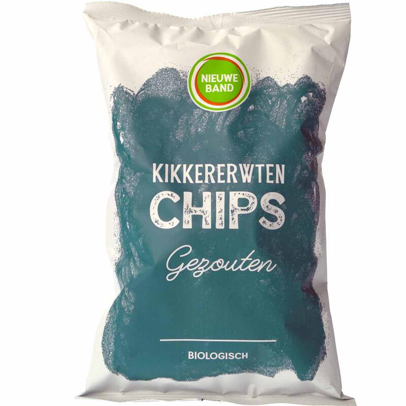 Kikkererwtenchips Zeezout
