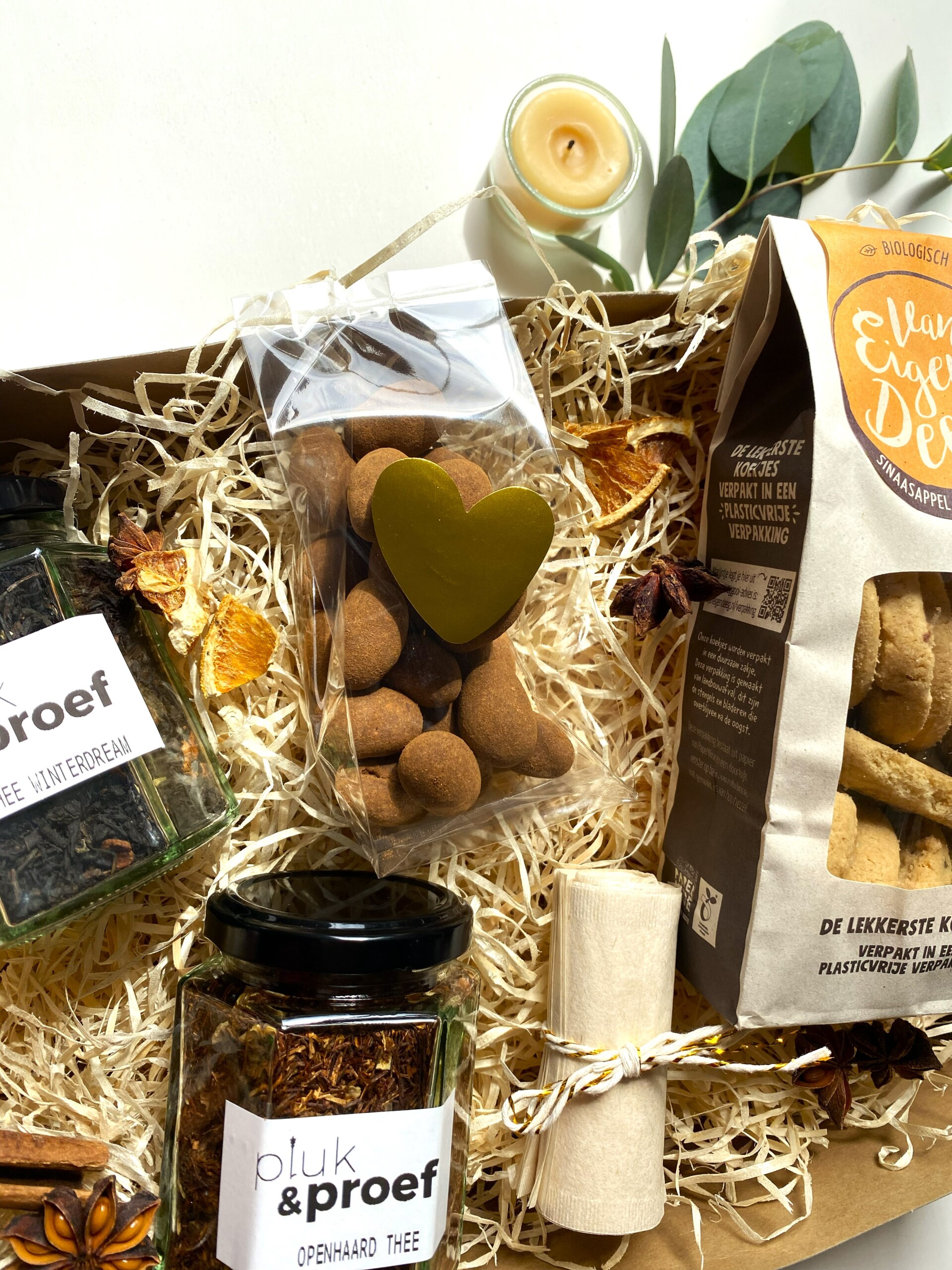 Kerstcadeau Thee en Chocolade