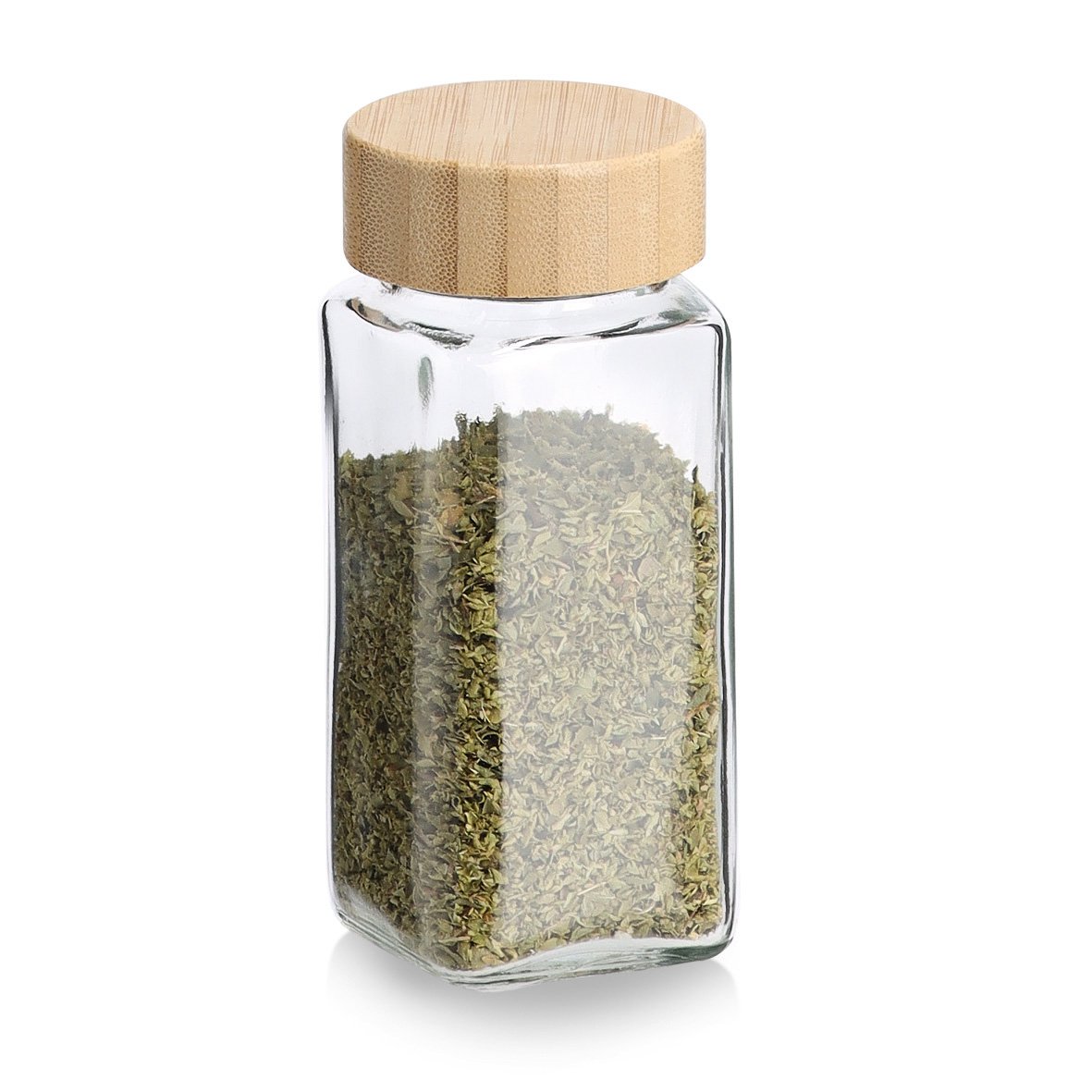 Kruidenpotje met Bamboe Deksel - 120ml - Afbeelding 3